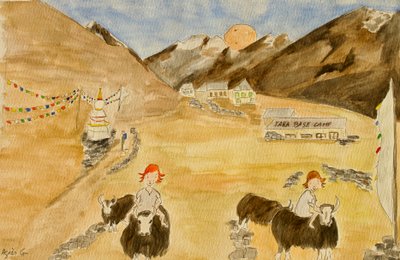 The Voyage, Langtang by Agnes Girardon