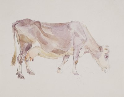 Standing Cow by Agnes Lunn