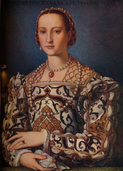 Eleonora di Toledo, c1559 by Agnolo Bronzino