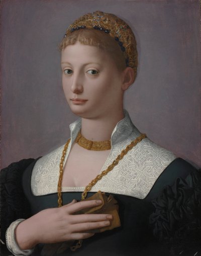 Portrait of a Woman by Agnolo Bronzino