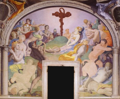 The Brazen Serpent, 1540-1545 by Agnolo Bronzino