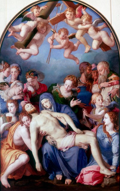 The Deposition from the Cross by Agnolo Bronzino