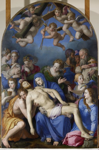 The Descent from the Cross by Agnolo Bronzino