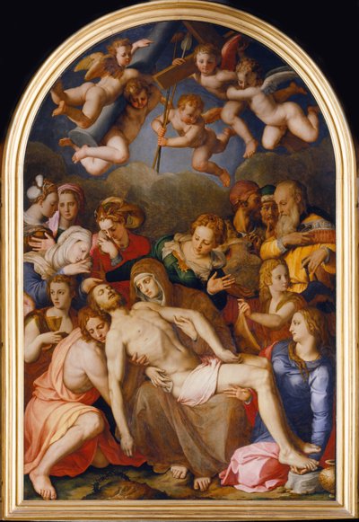 The Descent from the Cross by Agnolo Bronzino