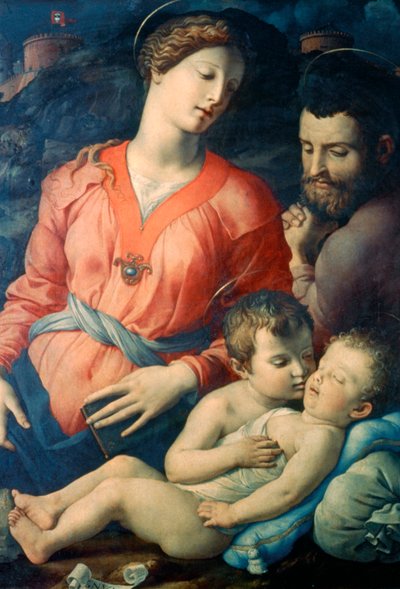 The Panciatichi Holy Family by Agnolo Bronzino