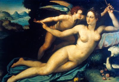 Venus and Cupid, mid 16th century by Agnolo Bronzino