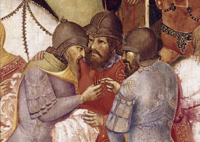 Crucifixion (detail) by Agnolo Gaddi