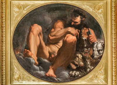 Pluto by Agostino Carracci