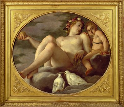 Venus and Cupid, c.1580-1600 by Agostino Carracci