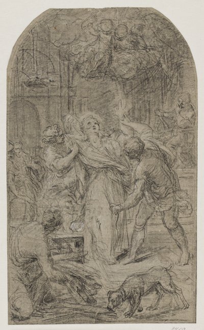 The Martyrdom of St Lawrence by Agostino Masucci