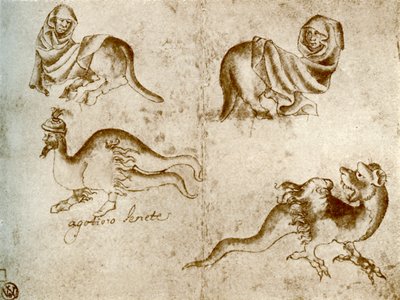 Studies by Agostino of Siena by Agostino of Siena