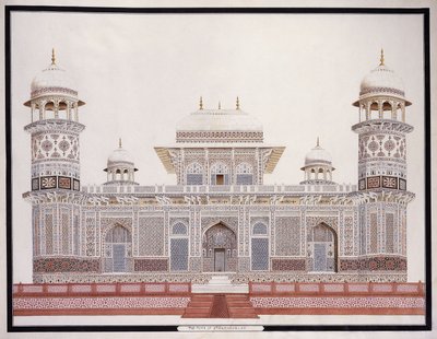 The Tomb of Etahmadowlah, c. 1815 by Agra School