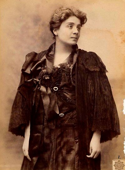 Eleonora Duse, Italian Actress by Aime Dupont