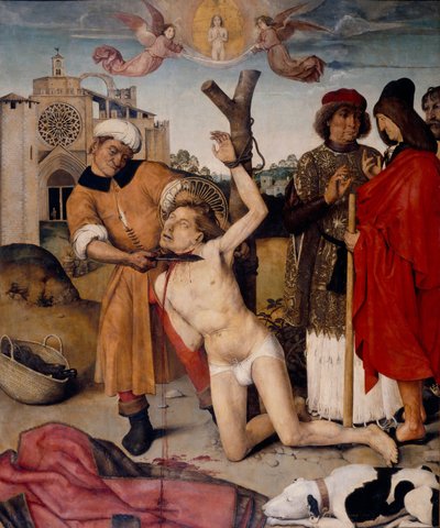 The Martyrdom of Saint Cucuphas by Aine Bru