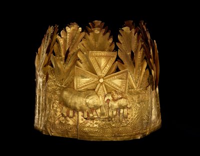 Crown, Ghana Togo, c.1900-50 by Akan School