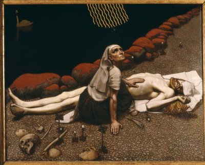 A. Gallen-Kallela, Mother of Lemminkäinen by Akseli Gallen Kallela