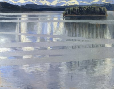 Lake Keitele by Akseli Valdemar Gallen Kallela