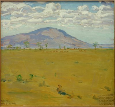 Mount Kenya - Wakamba Plain by Akseli Valdemar Gallen Kallela