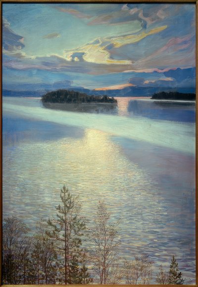 Lake View by Akseli Valdemar Gallen Kallela