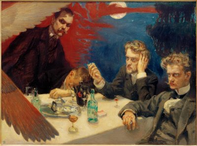 Symposium by Akseli Valdemar Gallen Kallela