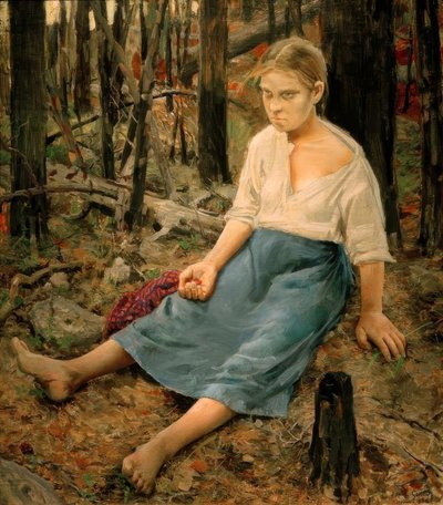 Lost by Akseli Valdemar Gallen Kallela