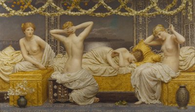 A Summer Night by Albert Joseph Moore