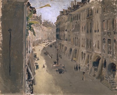Gerechtigkeitsgasse in Berne, c.1880-90 by Albert Anker