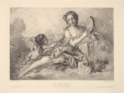 The Muse Erato by Albert Ardail