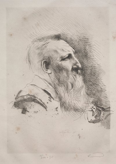Auguste Rodin by Albert Besnard