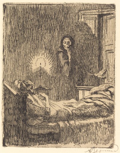 Discreet by Albert Besnard