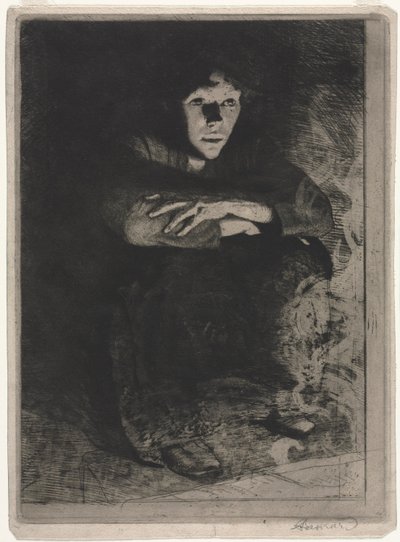 In the Ashes by Paul Albert Besnard