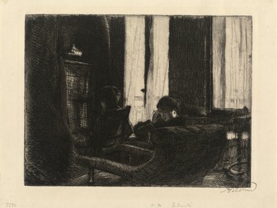 Intimacy by Albert Besnard