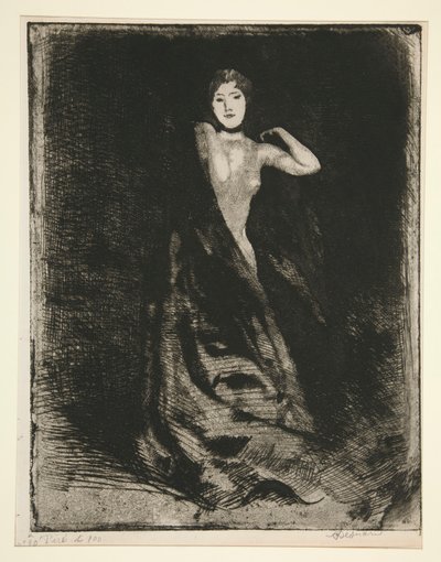 The Woman (Frontispiece) by Albert Besnard