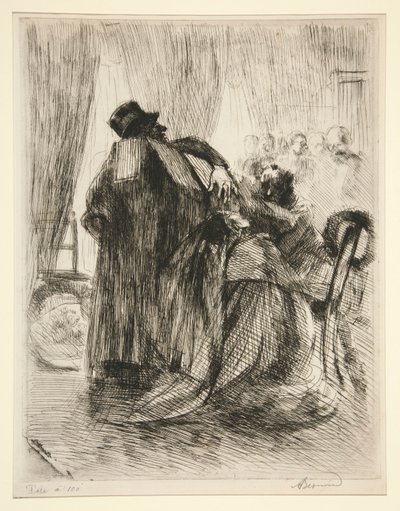 Mourning by Albert Besnard