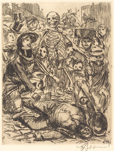 The Accident by Albert Besnard
