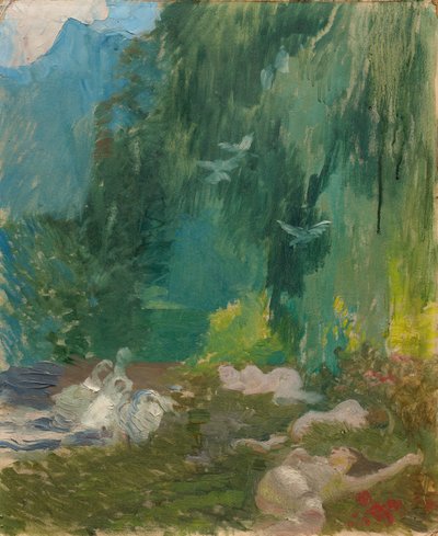 The Siesta by Albert Besnard