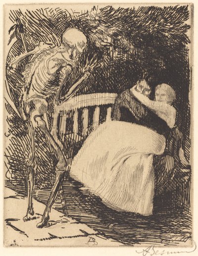 The Warning by Albert Besnard