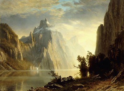 A Lake in the Sierra Nevada, 1867 by Albert Bierstadt