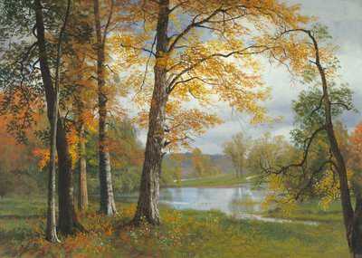 A Quiet Lake by Albert Bierstadt