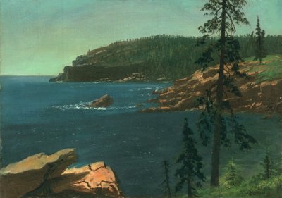 California Coast by Albert Bierstadt