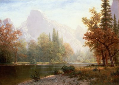 Half Dome, Yosemite by Albert Bierstadt