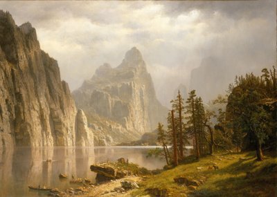 Merced River, Yosemite Valley by Albert Bierstadt