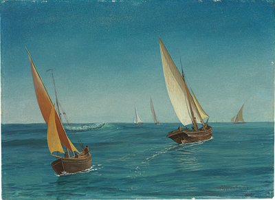 On the Mediterranean by Albert Bierstadt