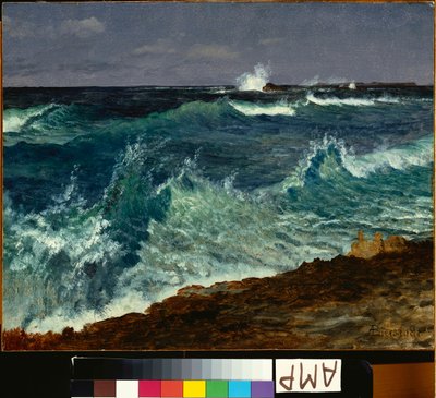 Seascape by Albert Bierstadt