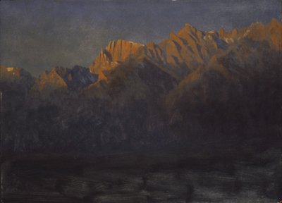 Sunrise in the Sierras by Albert Bierstadt