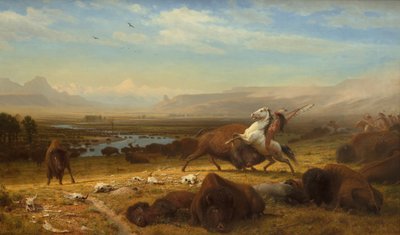 The Last of the Buffalo, c.1888 by Albert Bierstadt