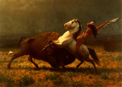 The Last of the Buffalo, c.1888 by Albert Bierstadt