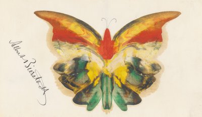 Yellow Butterfly by Albert Bierstadt