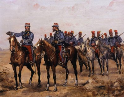Hunters of Africa by Albert Bligny