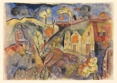 Villagers by Albert Bloch